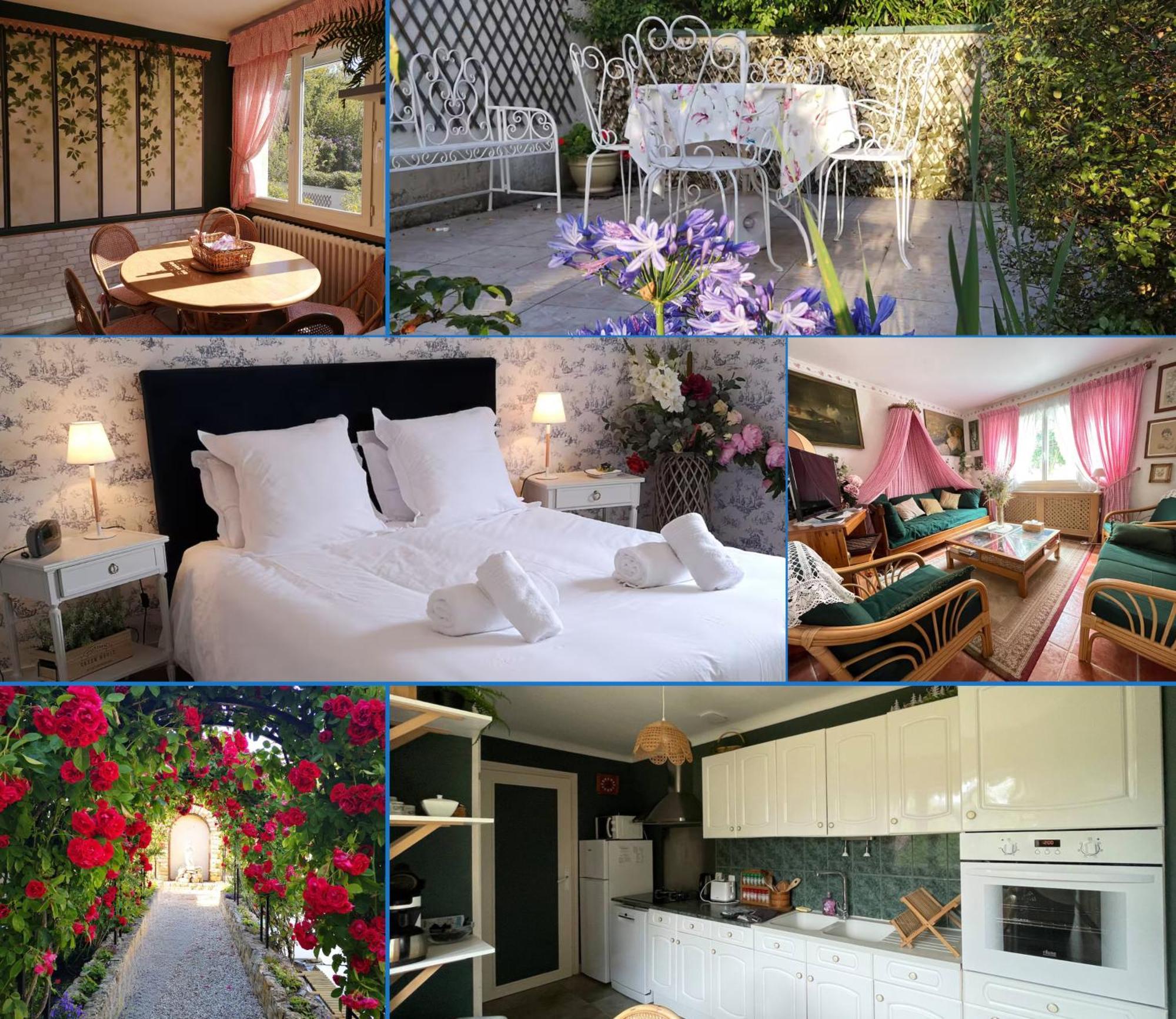 La Roseliere Maison Plain Pied Confortable Belle Decoration Jardin Magnifique 10 Mn A Pied Centre Ville Bayeux Proche Plages Du Debarquement Exterior photo